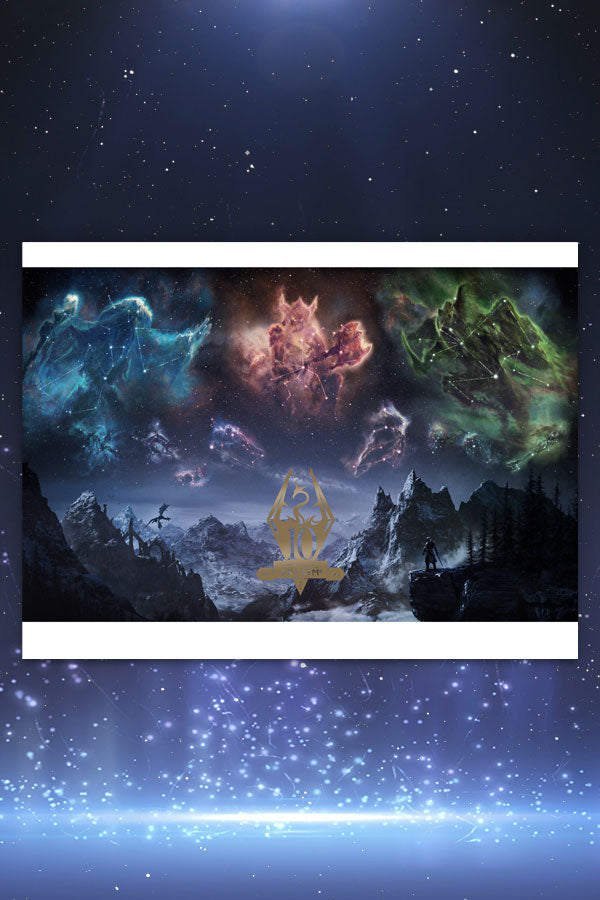 Elder Scrolls V: Skyrim 10th Anniversary Lithograph